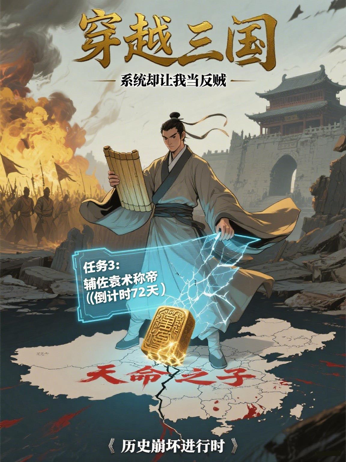 穿越三国却被系统要求收徒